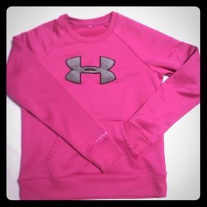 Under Armour Pink Sweatshirt